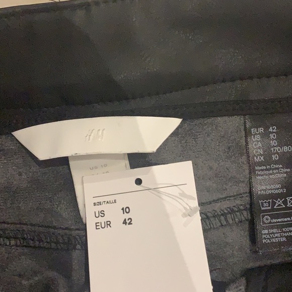 Leather pants from HM - Picture 3 of 3